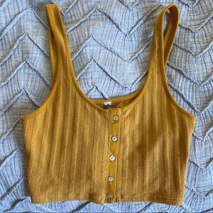 Free People cropped tank